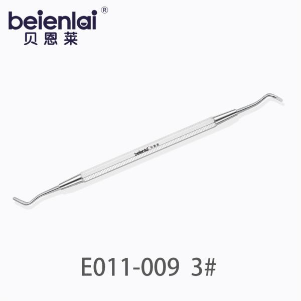 Benlai Dental Burnisher E011-009 BJS 3#, Double End Tip 5/6, 5.5 Octagonal Handle